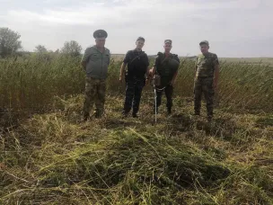 Проведен рейд по выявлению и уничтожению дикорастущей конопли