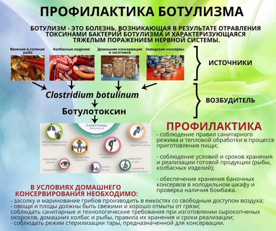О мерах профилактики пищевых отправлений