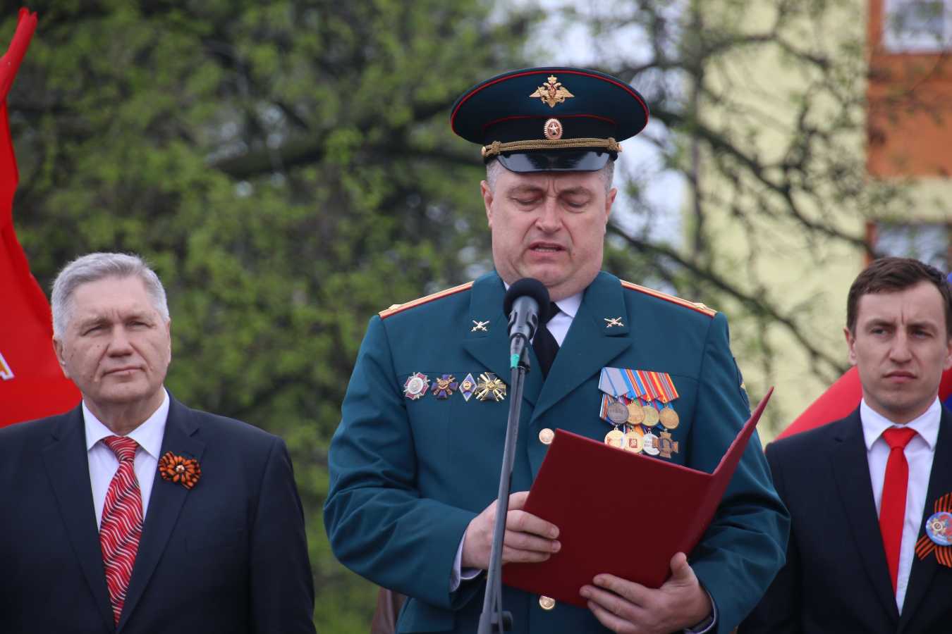 Поздравление от военного комиссара г. Красный Сулин и Красносулинского района Пилипенко А.В.